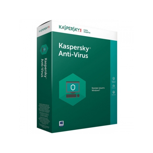 Программа-антивирус Kaspersky Anti-Virus 2 ПК на 12 месяцев KL1171RBBFS