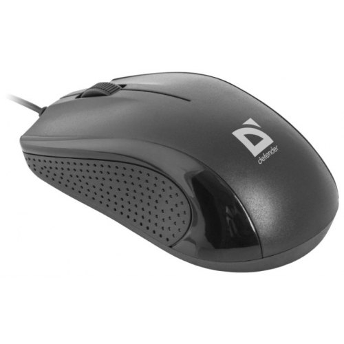 Мышь Defender MB-160 USB, черная 52160