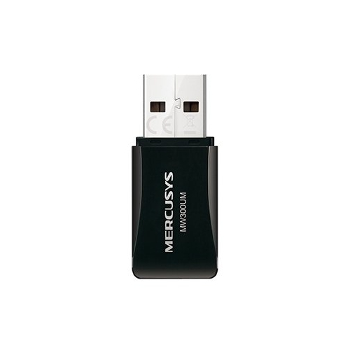 Адаптер Wi-Fi Mercusys MW300UM (встроенная антенна)