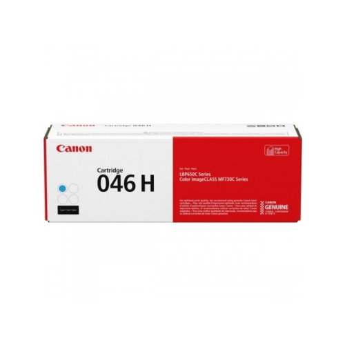 Картридж для принтера Canon 046C H, голубой (1253C002)