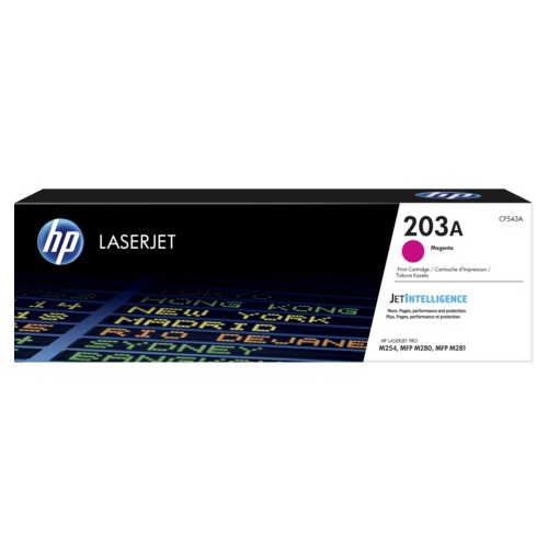 Картридж для принтера HP 203A, пурпурный CF543A