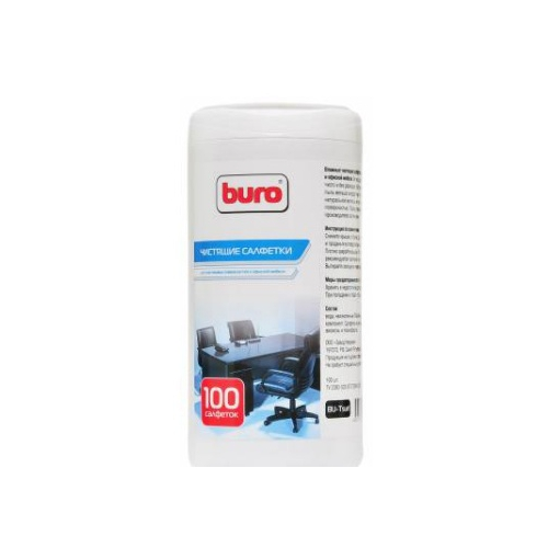 Чистящая принадлежность для ноутбука BURO влажные салфетки BU-Tsurl 817442