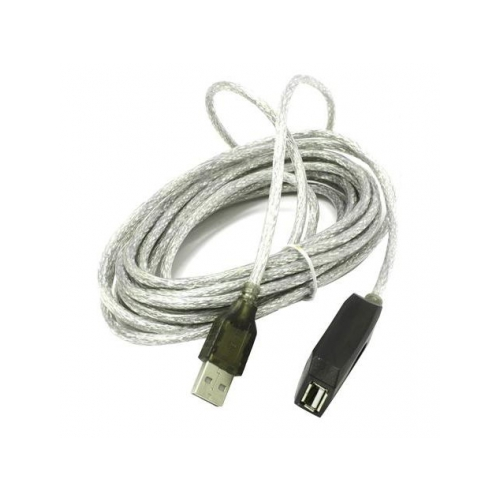 Компьютерный кабель-переходник USB VCOM VUS7049 (USB 2.0 A-A, M/F, активный) VUS7049-5m