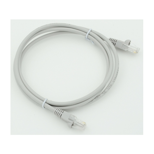 Кабель-переходник LAN (патчкорд) No-name RJ-45 (m)-RJ-45 (m) cat5E серый (упак.:1шт)