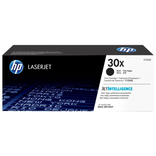 Картридж для принтера HP 30X CF230X оригинальный, черный