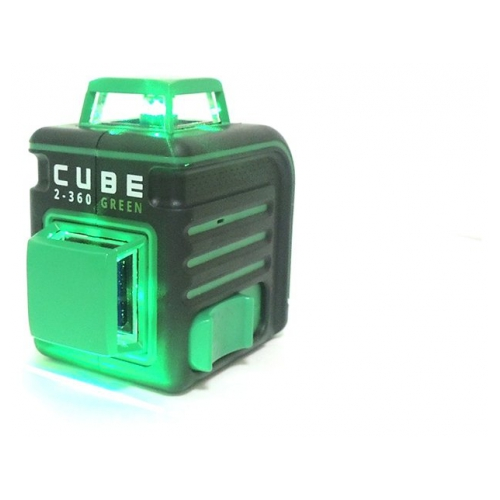Нивелир ADA CUBE 2-360 Green Ultimate Edition, зеленый А00471