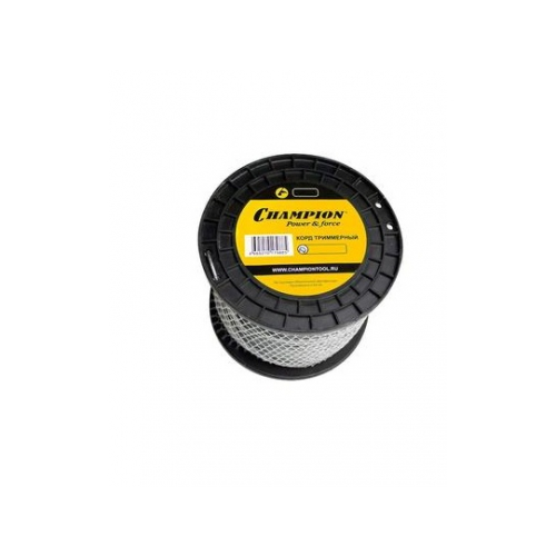 Леска для газонокосилок Champion Tri-twist C7048, 3 мм х 12 м