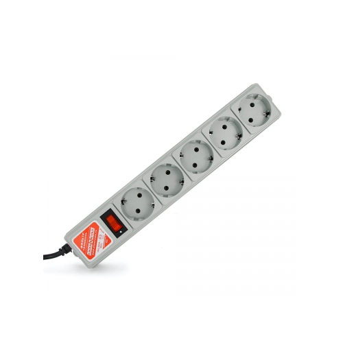 Сетевой фильтр Power-Cube SPG-B-6, серый
