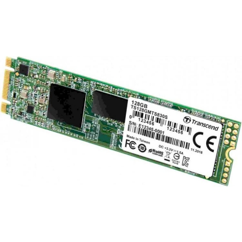 SSD-накопитель TRANSCEND TS128GMTS830S (128 Гб, M.2 SATA, 2280)