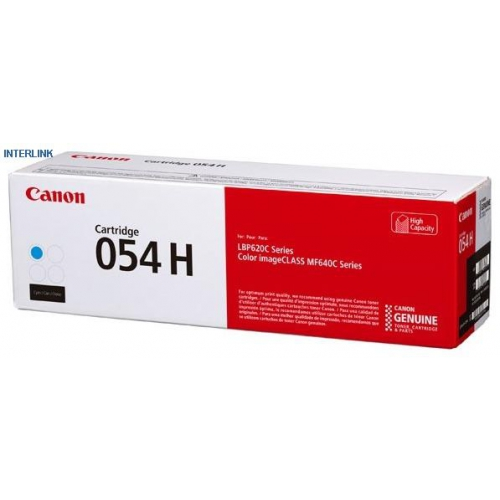 Картридж для принтера Canon 054 H C (3027C002), голубой
