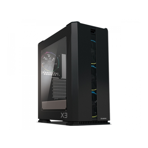 Корпус компьютерный Zalman X3 черный X3 BLACK