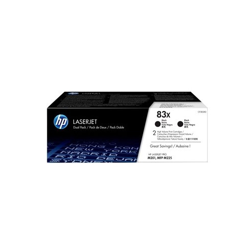 Картридж для принтера HP 83X CF283XD лазерный, черный