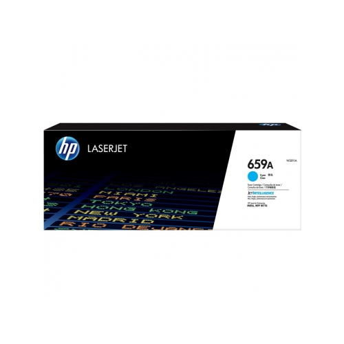 Картридж для принтера HP оригинальный 659A, голубой W2011A