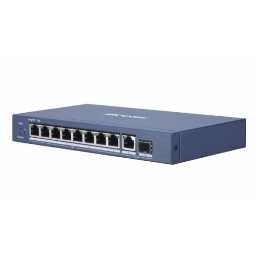 Коммутатор (switch) Hikvision DS-3E0510P-E/M, неуправляемый