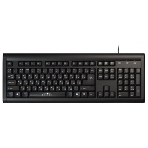 Клавиатура oklick 120 M Standard Keyboard Black USB