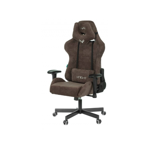 Игровое компьютерное кресло Byurokrat VIKING KNIGHT LT10 FABRIC коричневое
