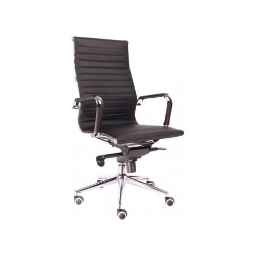 Компьютерное кресло Everprof Rio M EC-03Q Leather черное EC-03Q Leather Black