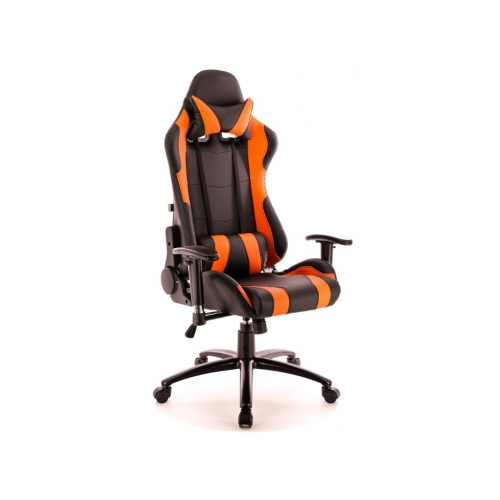Игровое компьютерное кресло Everprof Lotus S2 черно-оранжевое EP-lotus s2 eco black/orange