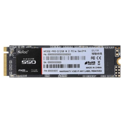 SSD-накопитель Netac 512 GB (NT01N930E-512G-E4X)