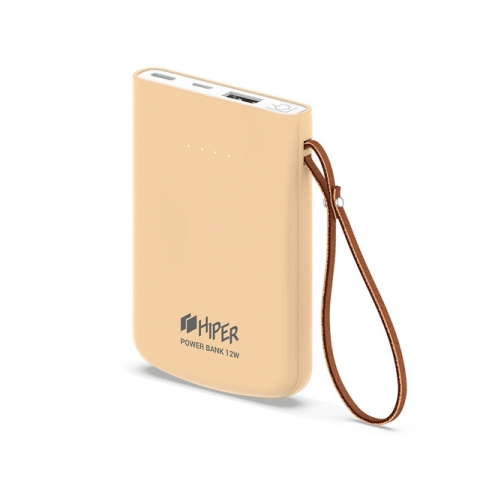 Аккумулятор универсальный Hiper Travel Peach Li-Pol 5000 mAh, розовый