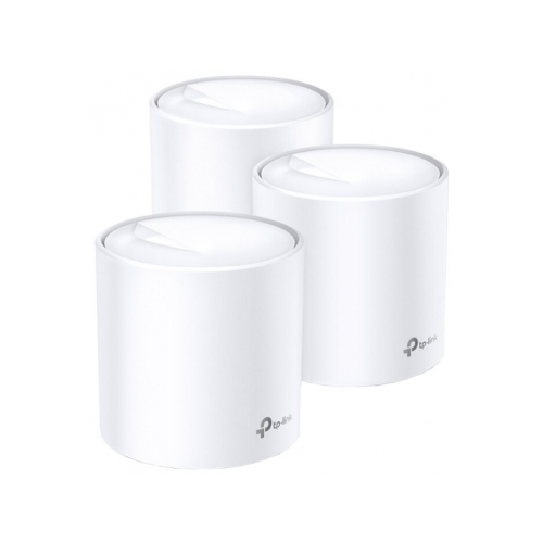 Роутер Wi-Fi TP-LINK Deco X60(3-Pack) AX3000 10/100/1000BASE-TX бесшовный Mesh DECO X60(3-PACK)