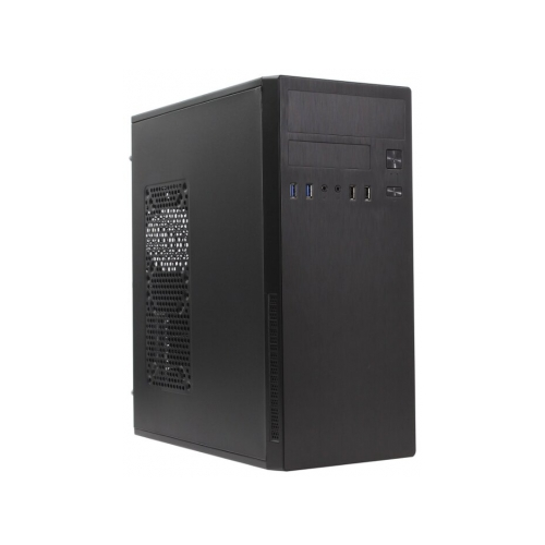 Корпус компьютерный PowerMan (DA812BK) 6131895, черный