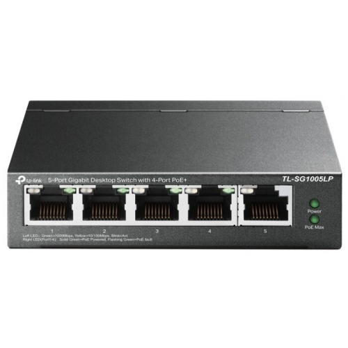 Коммутатор (switch) TP-LINK TL-SG1005LP 5-портовый
