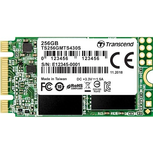 SSD-накопитель TRANSCEND (TS256GMTS430S) 256Gb