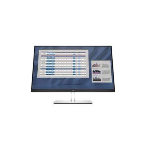 Монитор HP E27 черное серебро 9VG71AA