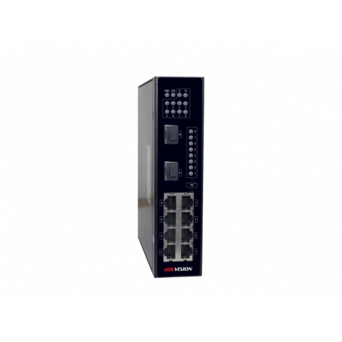 Коммутатор (switch) Hikvision DS-3T0310P, неуправляемый