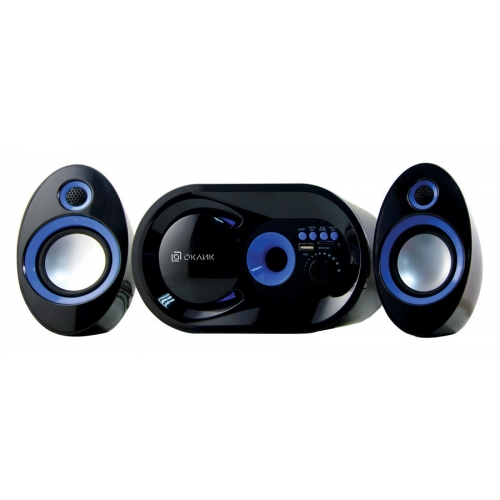 Компьютерная акустика oklick OK-433 2.1, черные 2071BKT