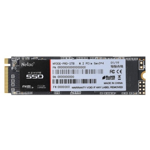 SSD-накопитель Netac 1000 GB NT01N930E-001T-E4X 1Tb