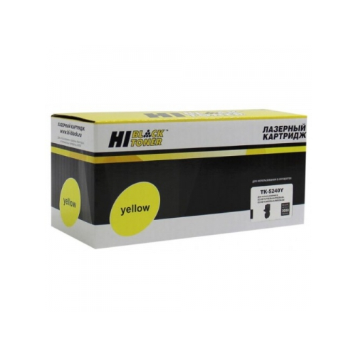 Картридж для принтера Hi-Black TK-5240Y для Kyocera P5026cdn/M5526cdn, Y, 3K желтый 4100603147