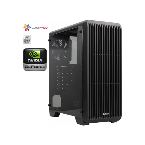 Системный блок Игровой компьютер CompYou Game G777 (Intel Core i3-10100f 3.6GHz, 16Gb DDR4, 1000Gb, nVidia GeForce RTX 3060 12Gb, 500W, Без ОС) CY.1764310.G777