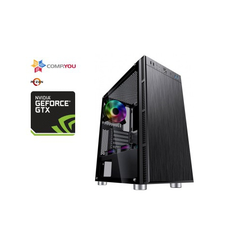 Системный блок Игровой компьютер CompYou Game G757 (AMD Ryzen 7-3700X 3.6GHz, 16Gb DDR4, 1000Gb, nVidia GeForce GTX 1660 SUPER 6Gb, 700W, Без ОС) CY.1768832.G757