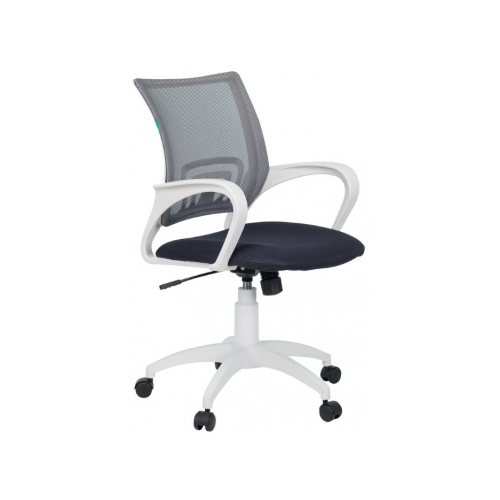 Кресло офисное Byurokrat CH-W695NLT TW-04 TW-12, темно-серый/белый CH-W695NLT/DG/TW-12