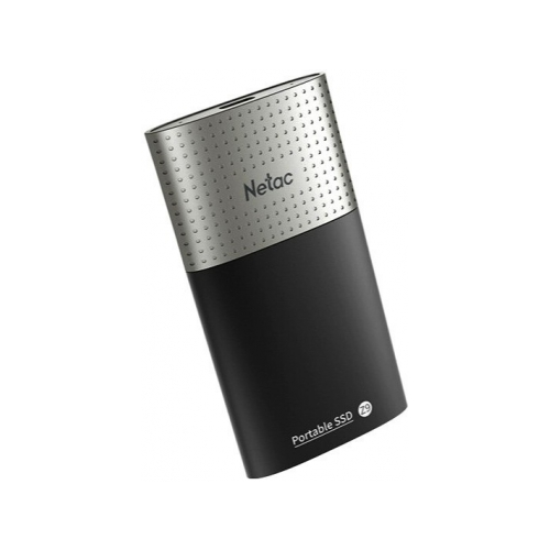Внешний SSD-накопитель Netac Z9 NT01Z9-500G-32BK 500GB, чёрно-серебристый