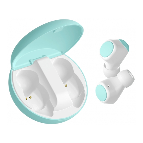 Наушники GEOZON TWS SPACE, мятный G-S07MNT