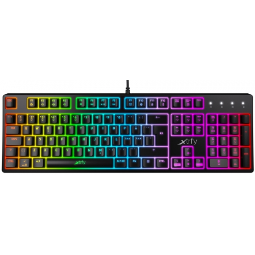 Клавиатура Xtrfy K4 RGB черная XG-K4-RGB-R-RUS