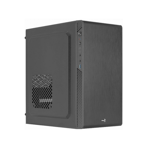 Корпус компьютерный AeroCool CS-106-S-BK-v1 без БП ACCS-PC13014.11, черный