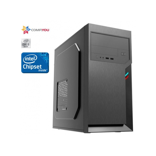 Системный блок Домашний компьютер CompYou Home H570 (Intel Core i5-10400 2.9GHz, 16Gb DDR4, 1000Gb, 240Gb SSD, 450W, Win 10 H) CY.1866562.H570