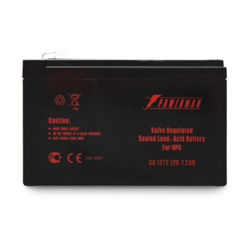 Батарея аккумуляторная для ИБП PowerMan CA1272 7.2 А·ч POWERMAN Battery 12V/7.2AH