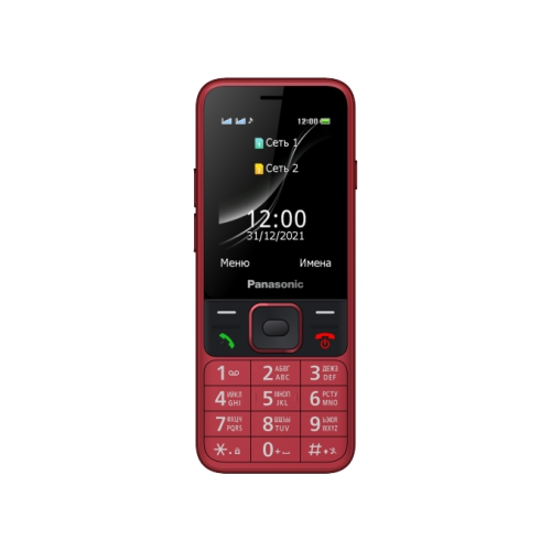 Сотовый телефон Panasonic TF200, красный KX-TF200RUR