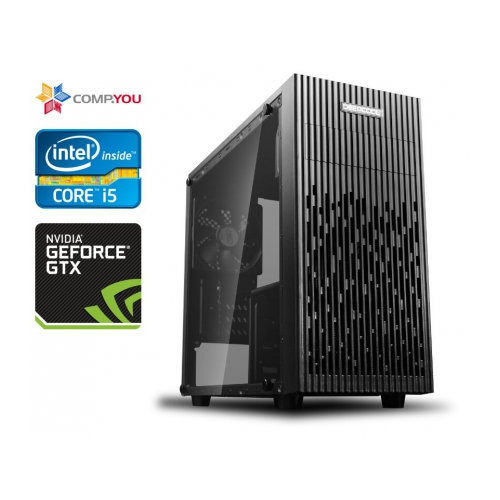 Системный блок Домашний компьютер CompYou Home H577 (Intel Core i5-2400 3.1GHz, 2Gb DDR3, 240Gb SSD, nVidia GeForce GTX 1650 4Gb, 500W, Без ОС) CY.1913162.H577