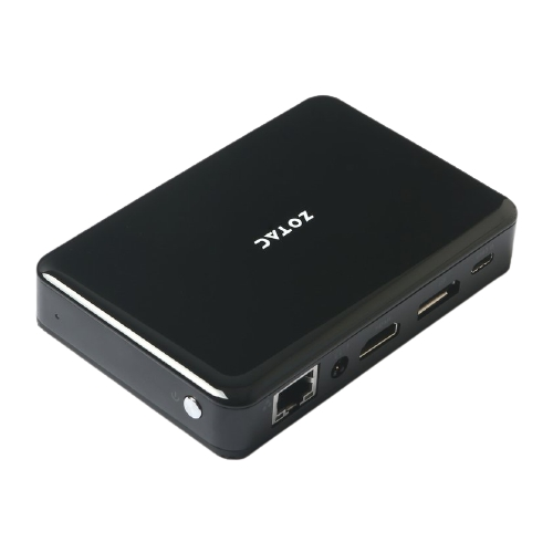 Фирменный компьютер ZOTAC ZBOX PRO ZBOX-PI335-GK-W3C, алюминий