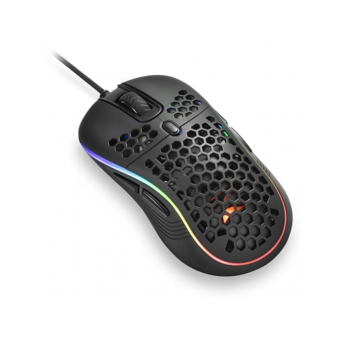 Мышь Sharkoon Light2 S черный LIGHT2-S