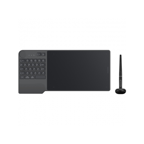 Графический планшет Huion Inspiroy Keydial KD200,чёрный
