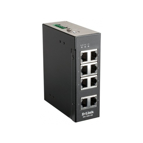 Коммутатор (switch) D-link DIS-100E-8W/A1A, неуправляемый