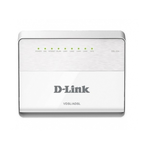 Роутер D-link Маршрутизатор DSL-224/R1A