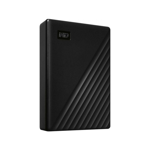Жесткий диск Western-Digital WD 5000Gb USB 3.2 My Passport ( WDBPKJ0050BBK) черный WDBPKJ0050BBK-WESN